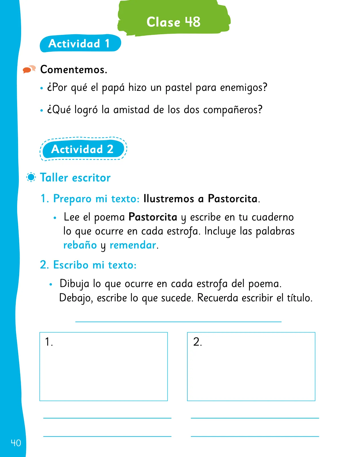 Miniatura página 42 de Lenguaje y Comunicación – Segundo Básico – Texto del Estudiante MINEDUC – Descargar PDF · 2024