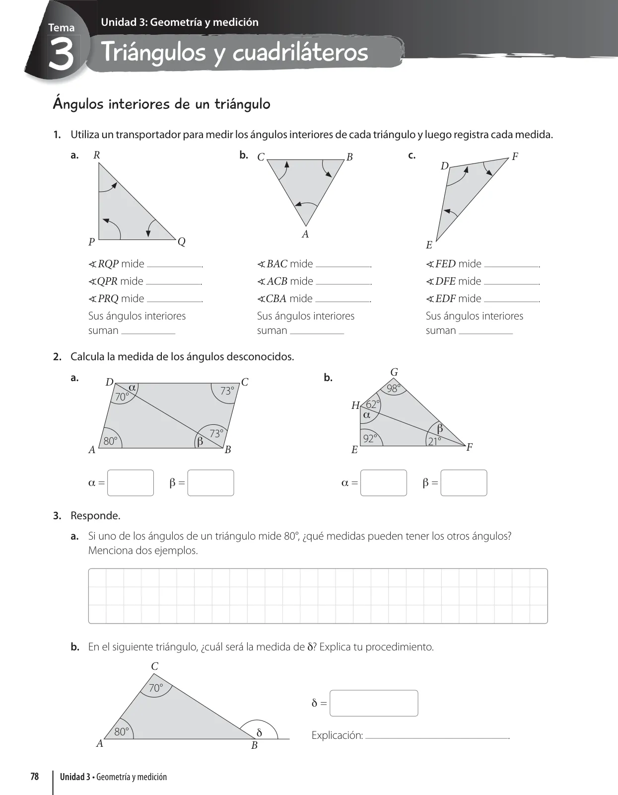 Página 80 de Matemática – Sexto Básico | Texto del Estudiante MINEDUC – Descargar PDF · 2024
