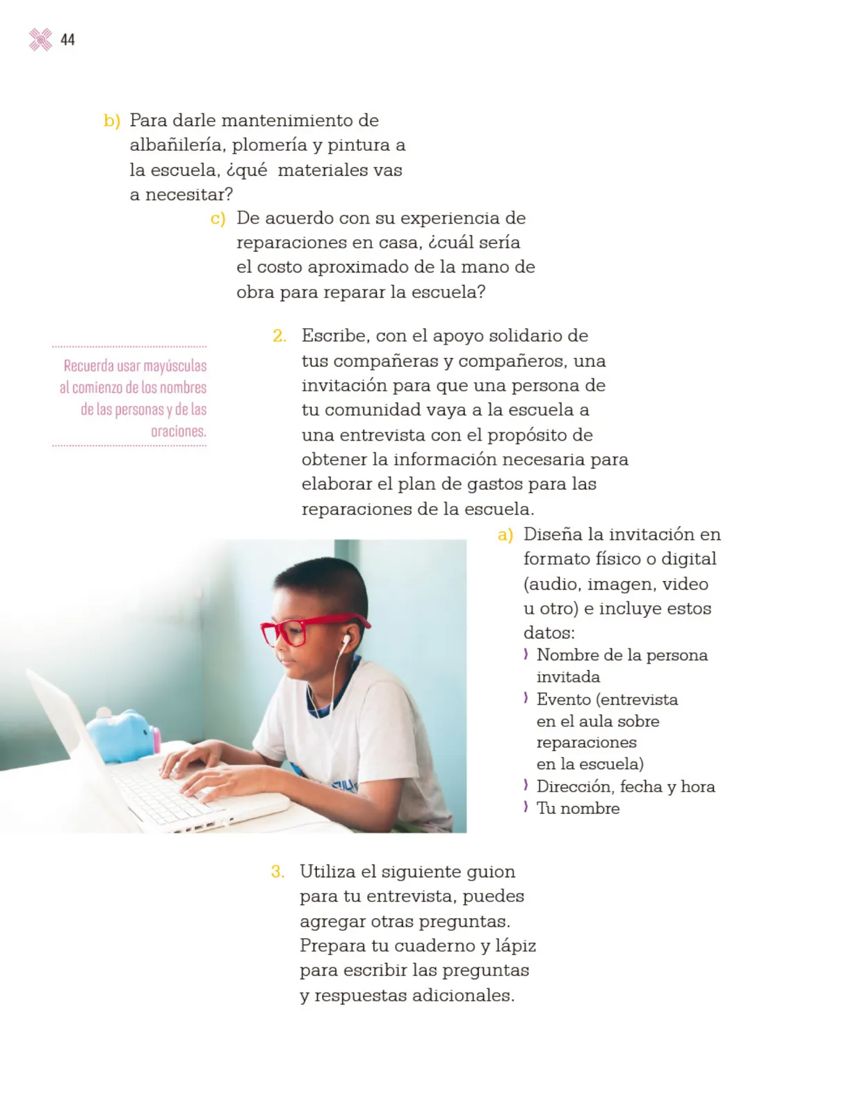Miniatura página 47 de Proyectos Escolares.   Libro de Educación Primaria Grado 3°  Ciclo Escolar 2025 - 2026