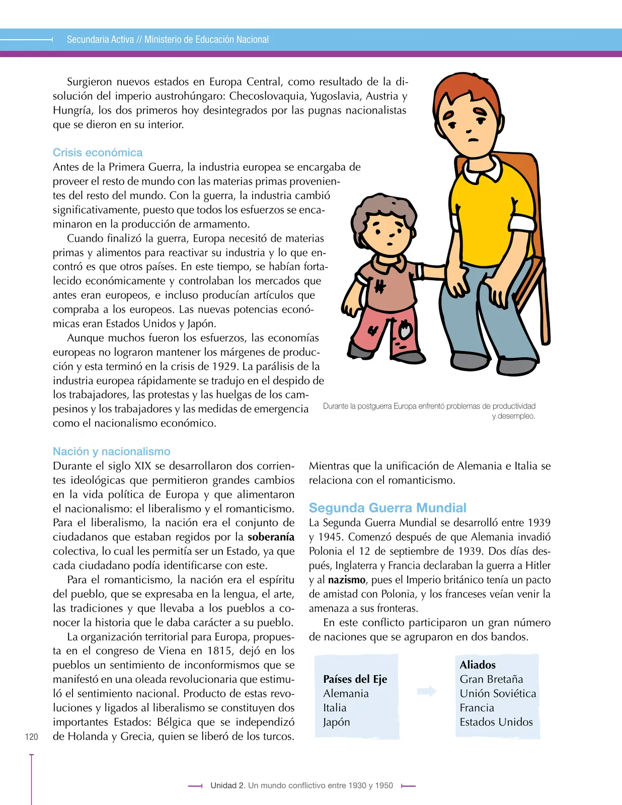 Página 120 de Ciencias Sociales 9° · Secundaria Activa