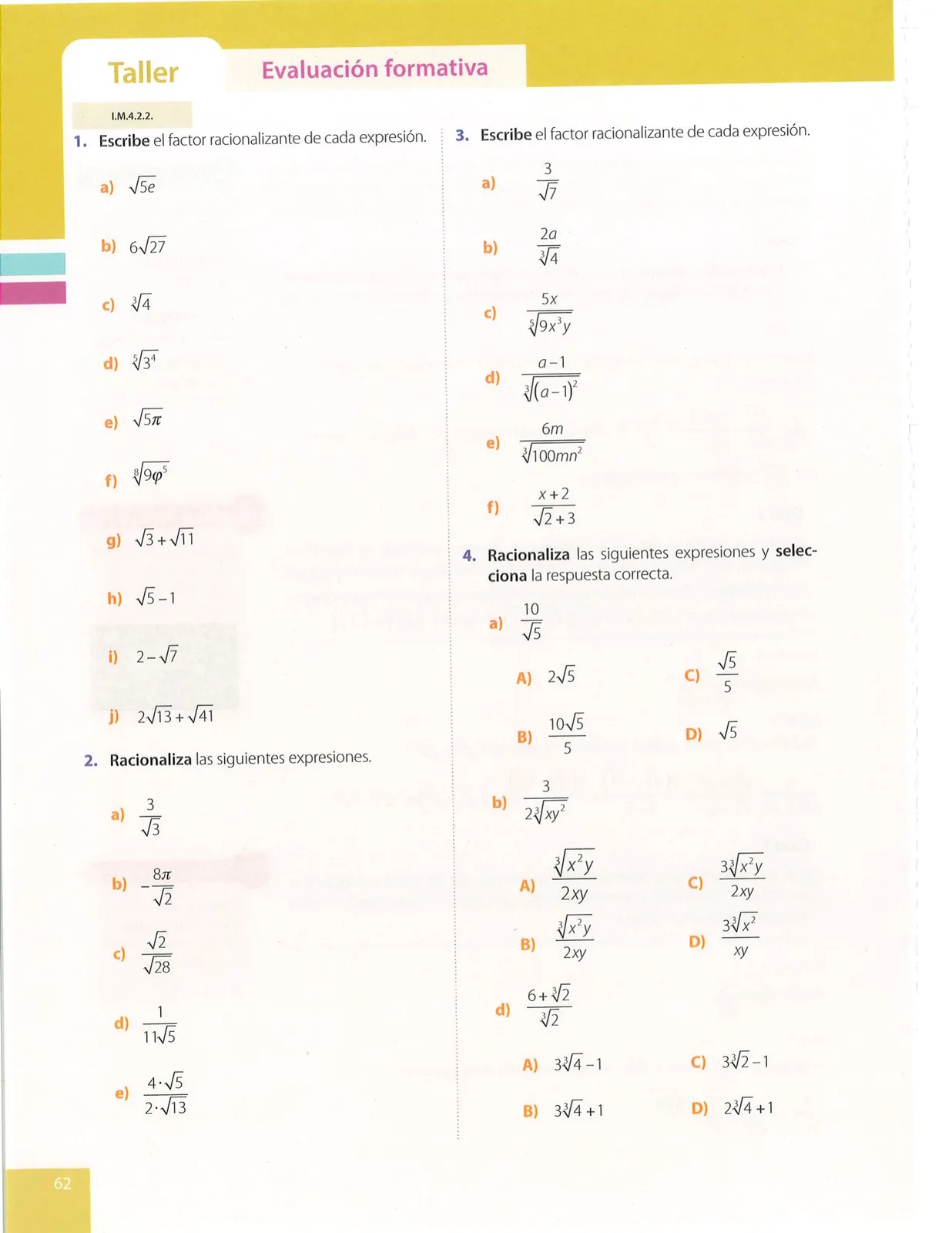 Página 62 de Matematica · 9 EGB · 2025