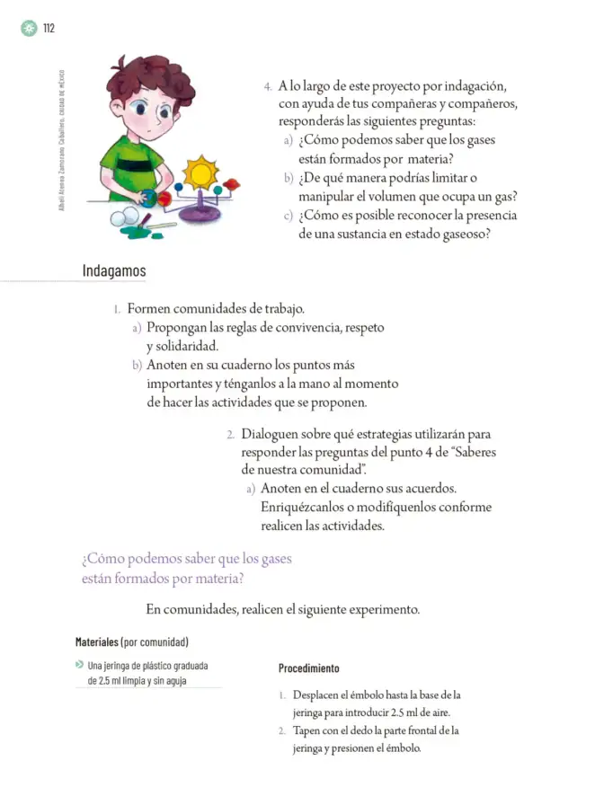 Página 115 de Proyectos Escolares. Libro de Educación Primaria Grado 6° Ciclo Escolar 2025 - 2026