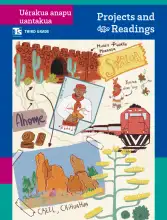 Portada de Uérakua anapu uantakua. Projects and Readings. Libro de Educación Telesecundaria Grado 3° Ciclo Escolar 2025 - 2026