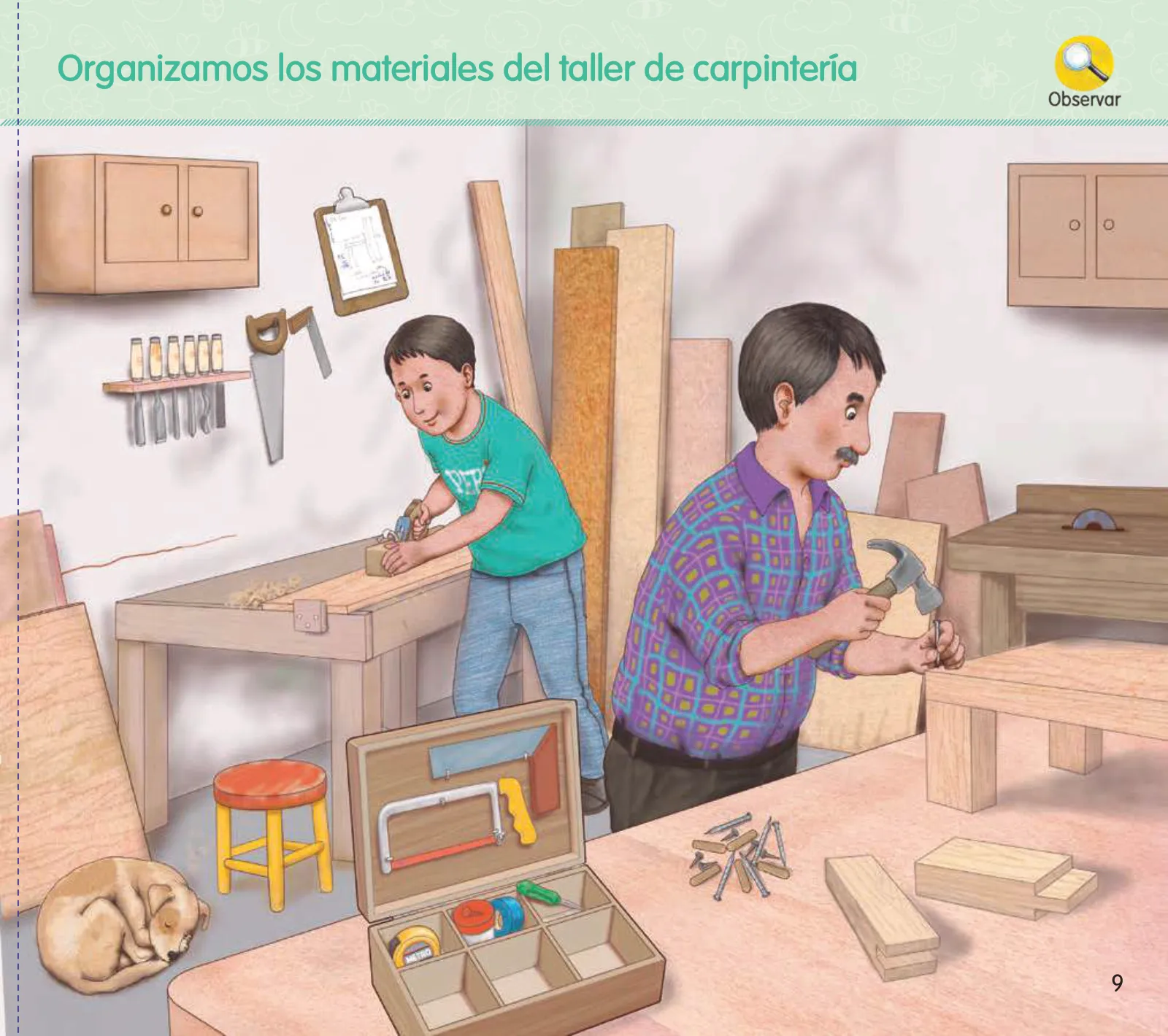 Página 11 de Crea, resuelve y aprende. Material impreso para niñas y niños de 4 años · 2024