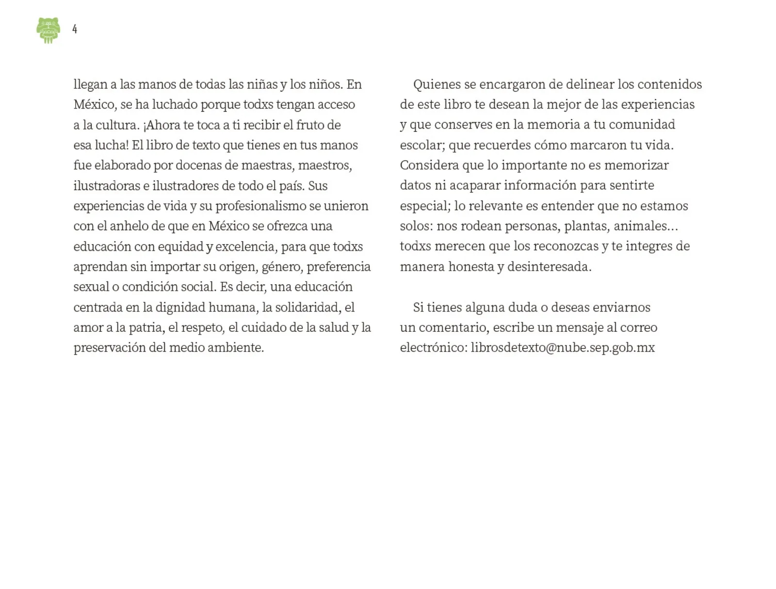 Página 5 de Múltiples lenguajes. Libro de Educación Preescolar Grado 2° Ciclo Escolar 2025 - 2026