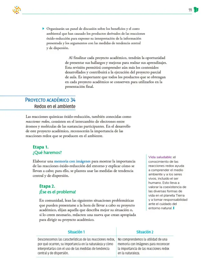 Página 100 de Colección Nanahuatzin. Nuestro libro de Proyectos. Tomo III. Libro de Educación Telesecundaria Grado 3° Ciclo Escolar 2025 - 2026
