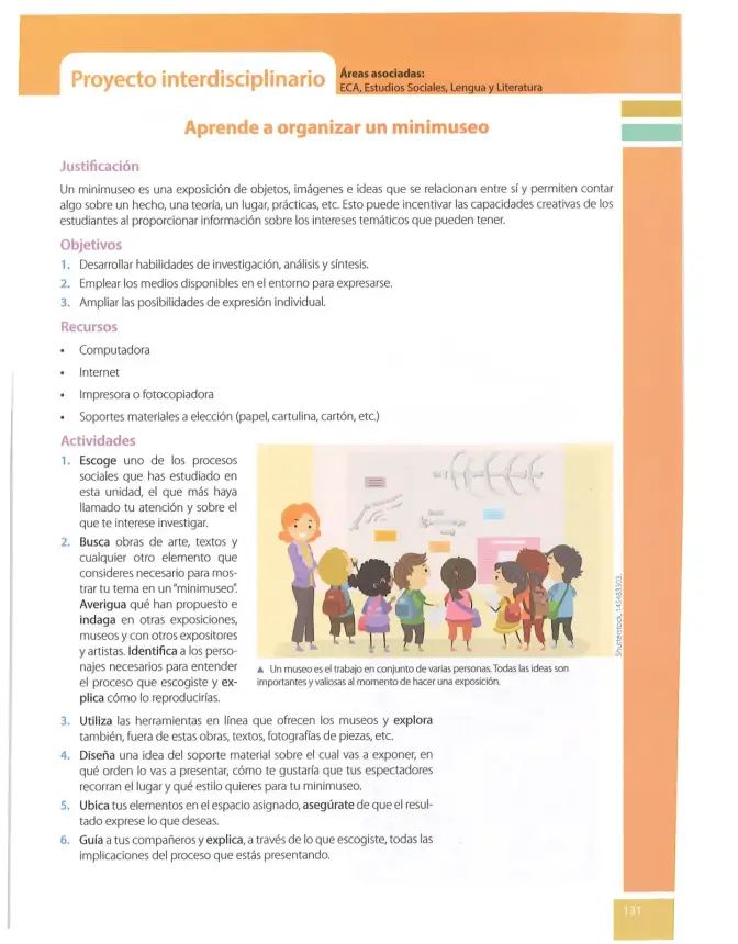 Página 130 de Estudios Sociales 8° · 2025