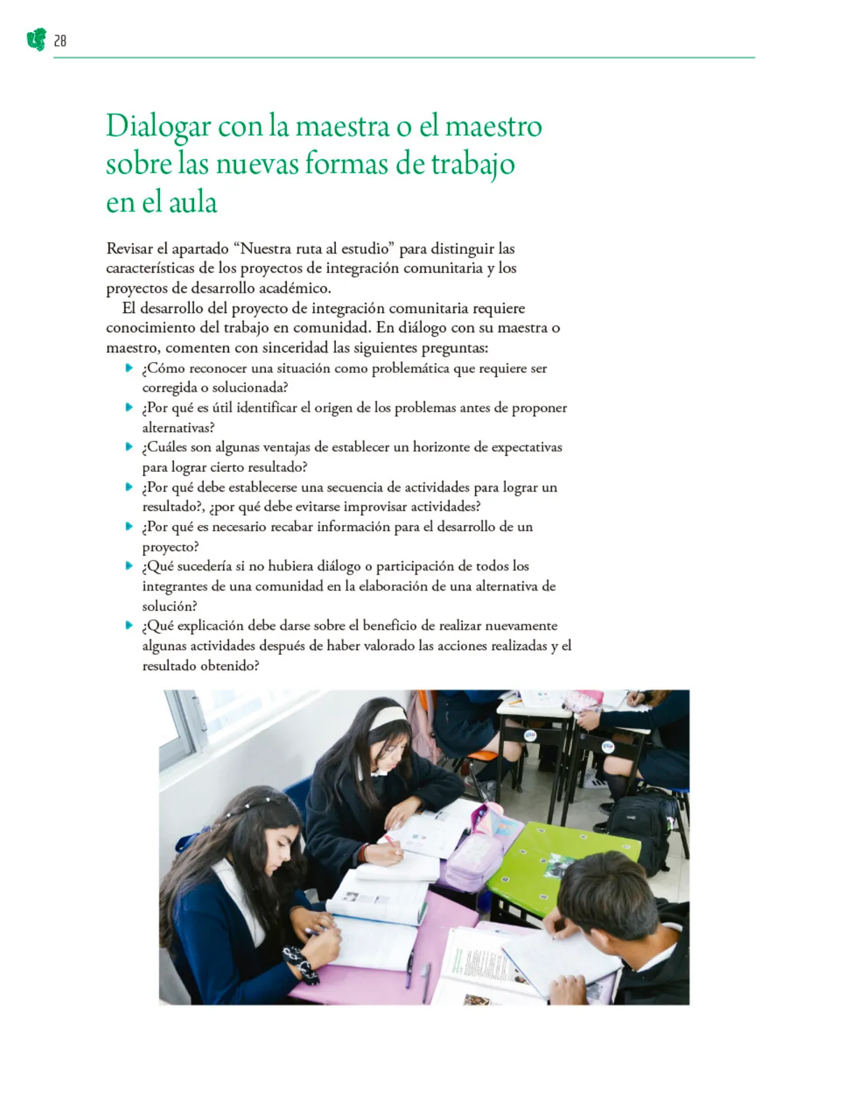Miniatura página 29 de Colección Sk´asolil. Nuestro libro de Proyectos. Tomo I.    Libro de Educación Telesecundaria Grado 2°  Ciclo Escolar 2025 - 2026