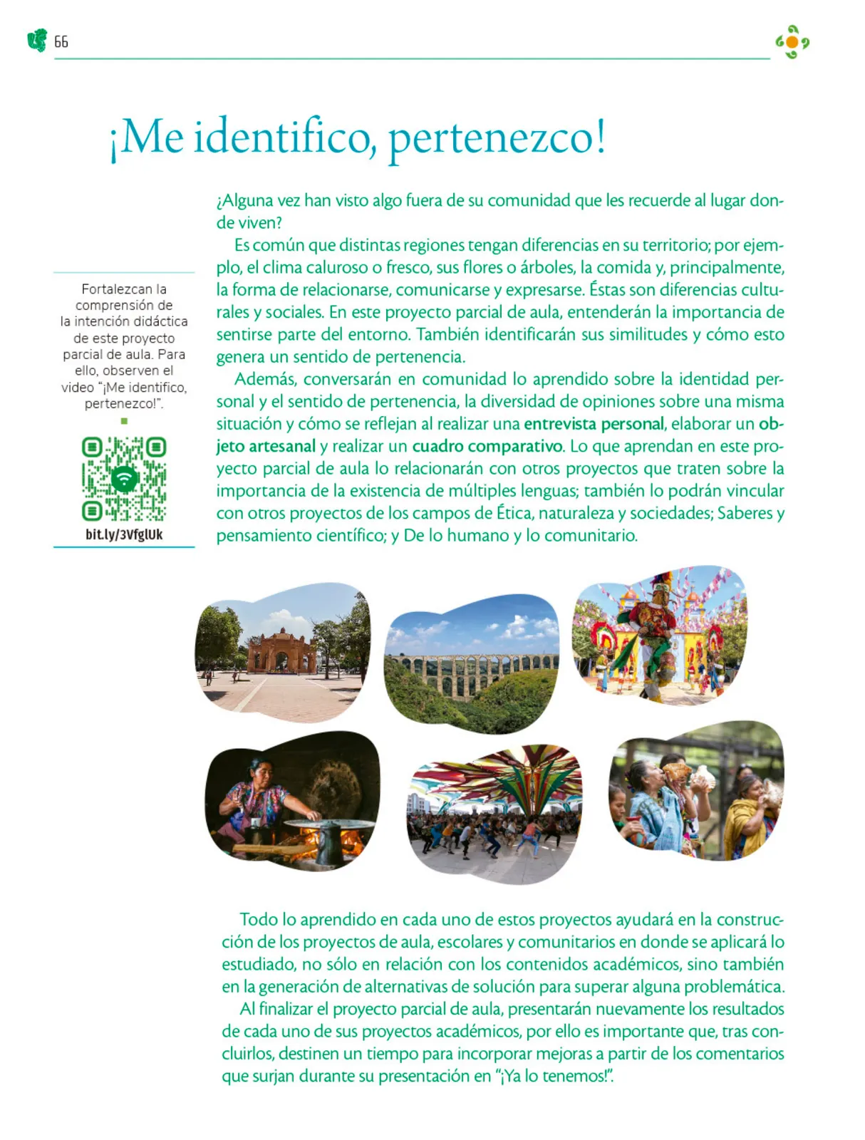 Página 67 de Colección Ximhai. Nuestro libro de Proyectos. Tomo I.   Libro de Educación Telesecundaria Grado 1°  Ciclo Escolar 2025 - 2026