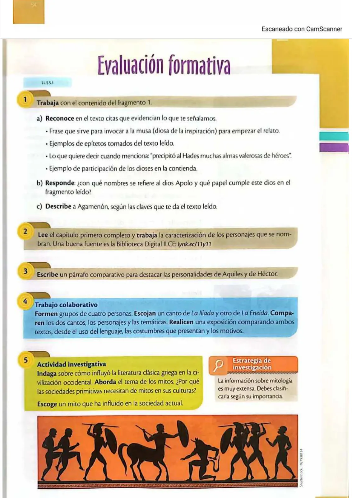 Página 52 de Lengua y Literatura 1 BGU · 2025