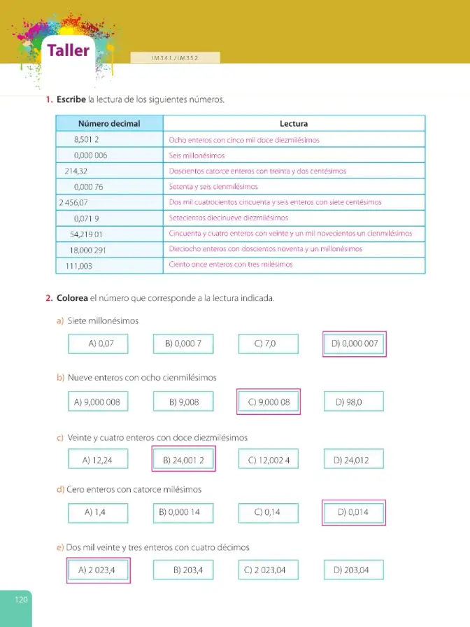 Página 122 de Matematica 6° · Egb 6 Matematica 2025 · 2025
