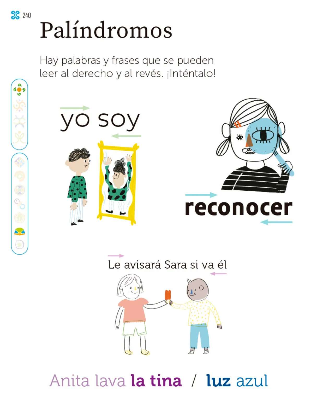 Página 241 de Múltiples lenguajes. Libro de Educación Primaria Grado 1° Ciclo Escolar 2025 - 2026