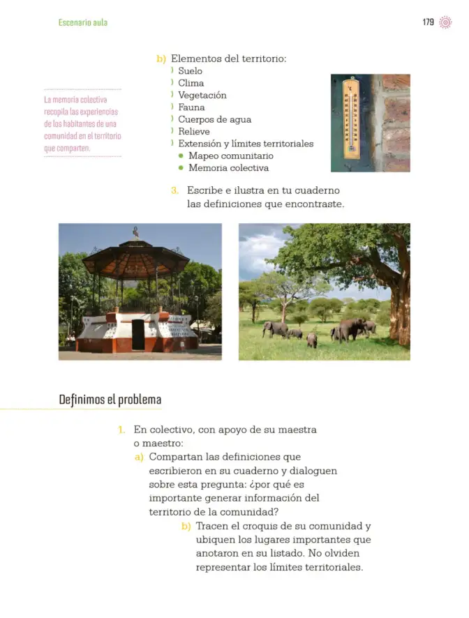 Página 182 de Proyectos de Aula. Libro de Educación Primaria Grado 3° Ciclo Escolar 2025 - 2026