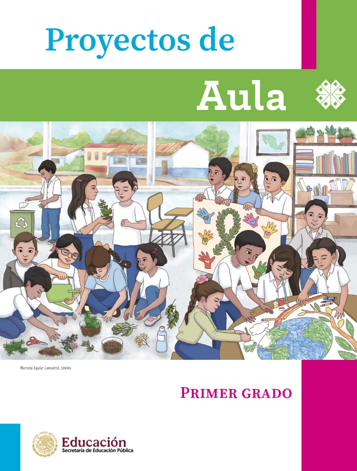Miniatura página 2 de Proyectos de Aula.   Libro de Educación Primaria Grado 1°  Ciclo Escolar 2025 - 2026