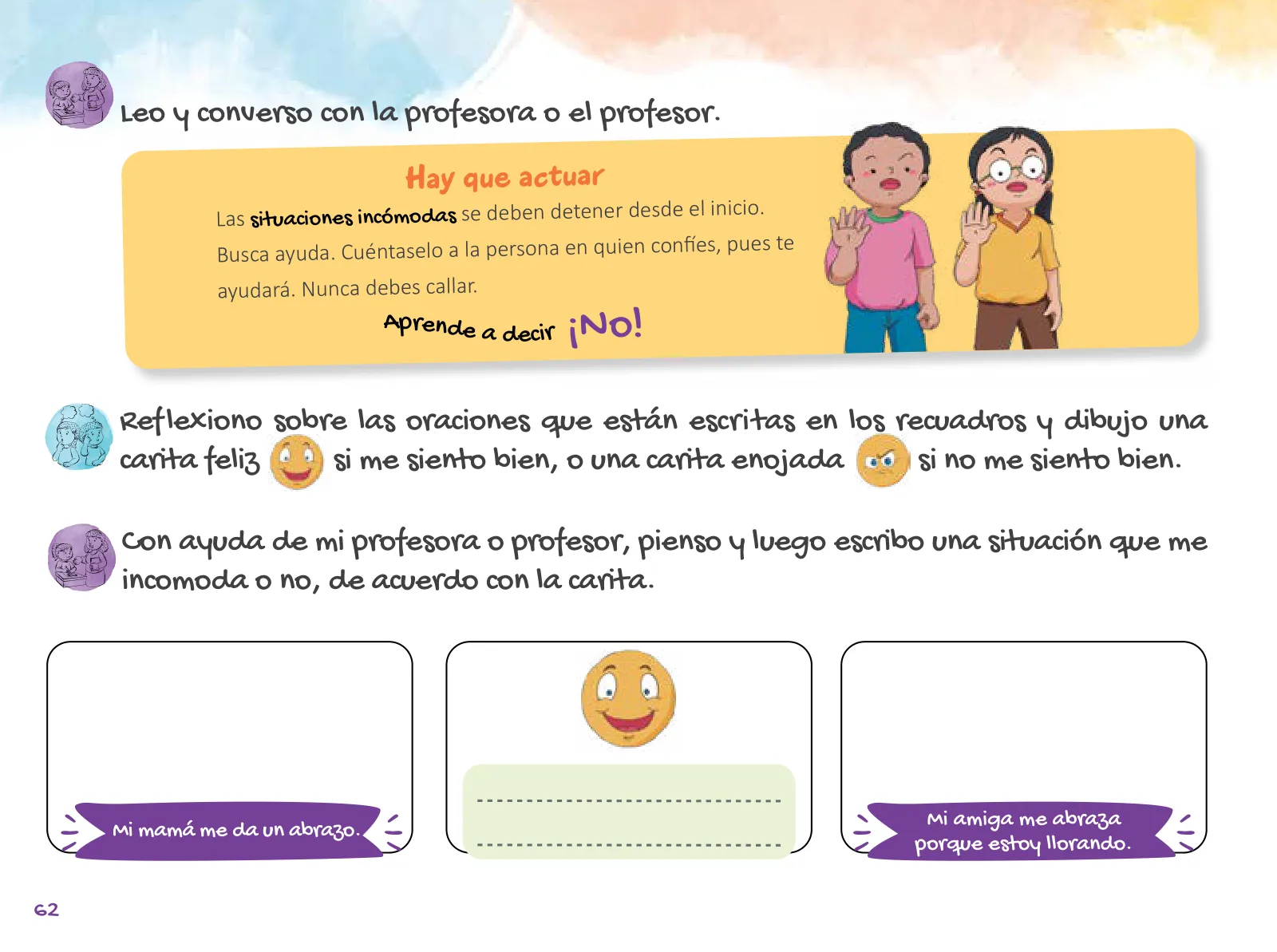 Miniatura página 64 de Cuadernillo de Tutoría 1 : primer grado de Educación Primaria · 2021