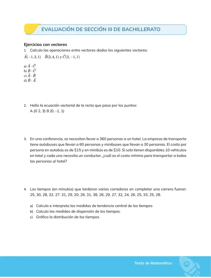Página 74 de Matematica 1° · Bgu 1 Matematica 2024 · 2024