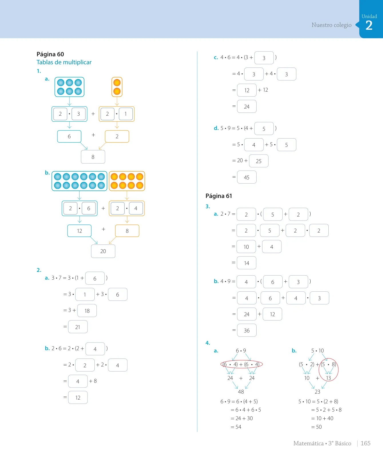 Página 167 de Matemática – Tercero Básico | Texto del Estudiante MINEDUC – Descargar PDF · 2024