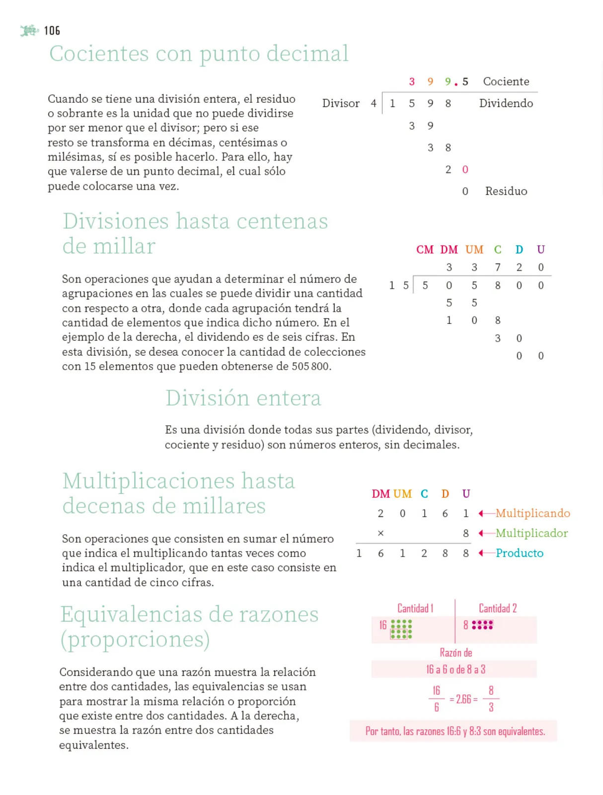 Página 107 de Nuestros saberes: Libro para alumnos, maestros y familia.   Libro de Educación Primaria Grado 5°  Ciclo Escolar 2025 - 2026