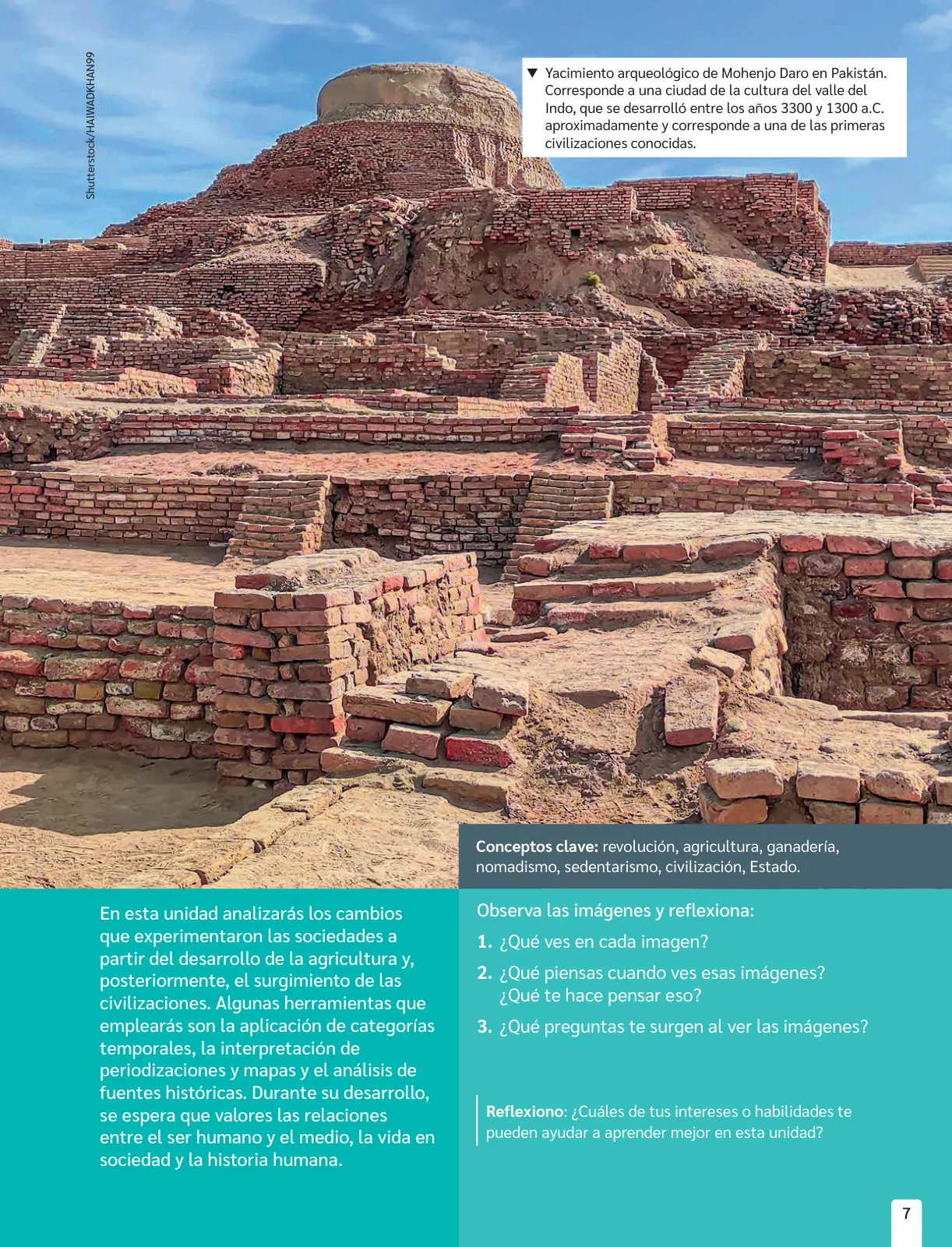 Página 9 de Historia, Geografía y Ciencias Sociales – Séptimo Básico | Texto del Estudiante MINEDUC – Descargar PDF · 2024