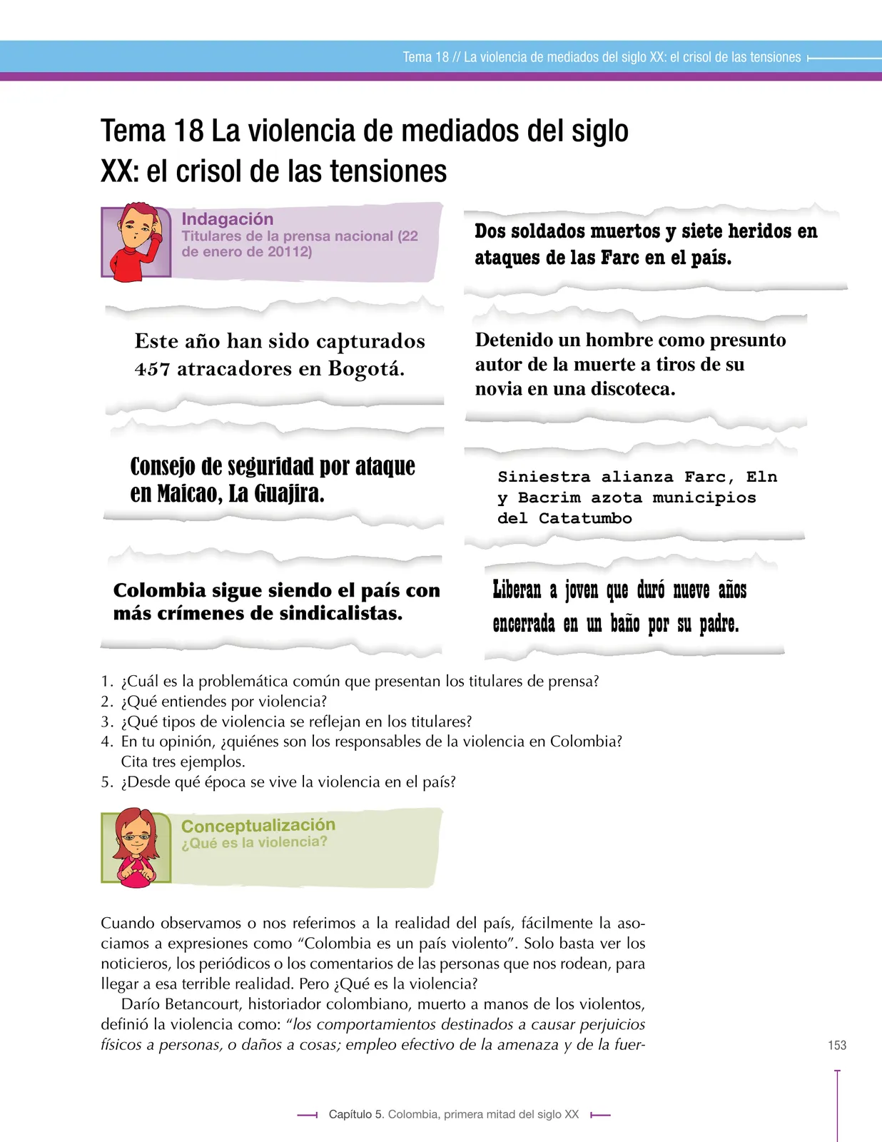 Miniatura página 153 de Ciencias Sociales 9° · Secundaria Activa