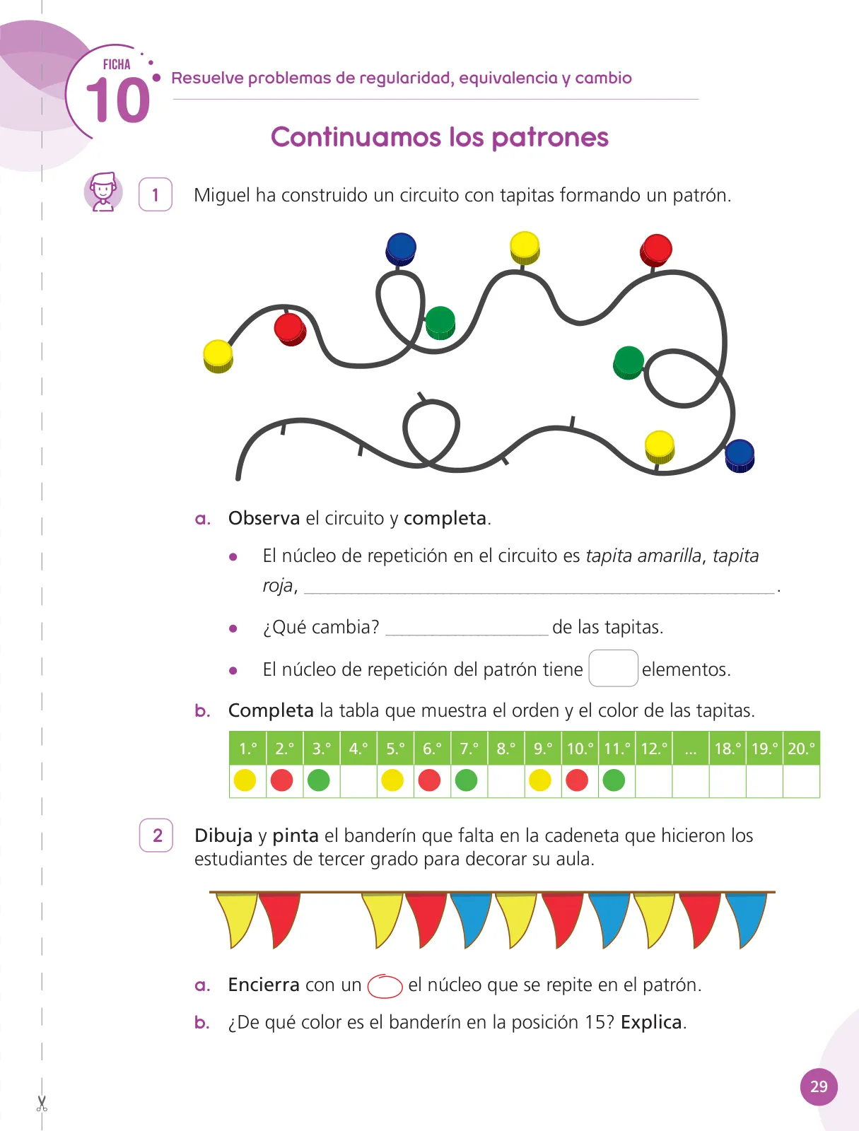 Miniatura página 31 de Cuadernillo de Matemática 3, tercer grado de Primaria · 2023
