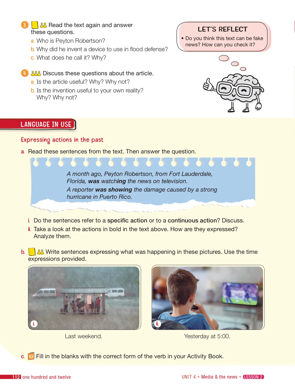 Página 114 de Inglés – Séptimo Básico | Student’s Book MINEDUC – Descargar PDF · 2024