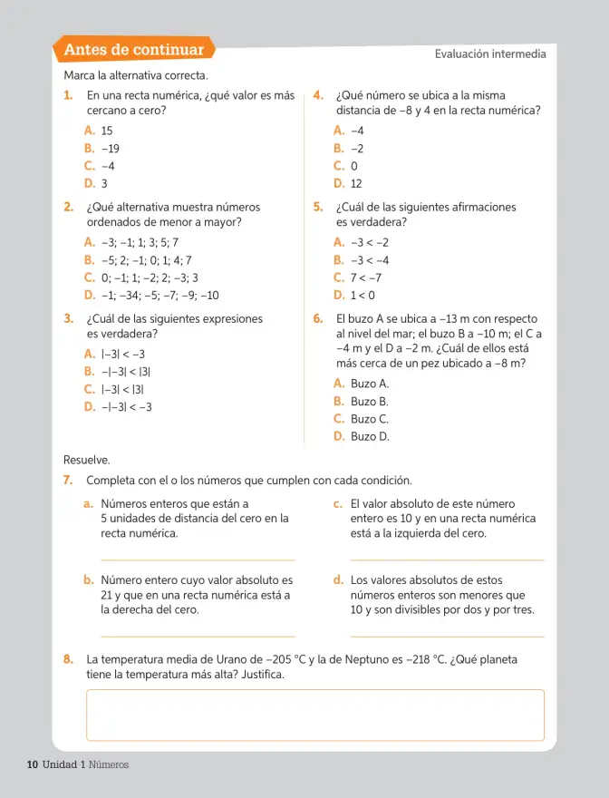 Página 11 de Matemática – Séptimo Básico | Texto del Estudiante MINEDUC – Descargar PDF · 2024