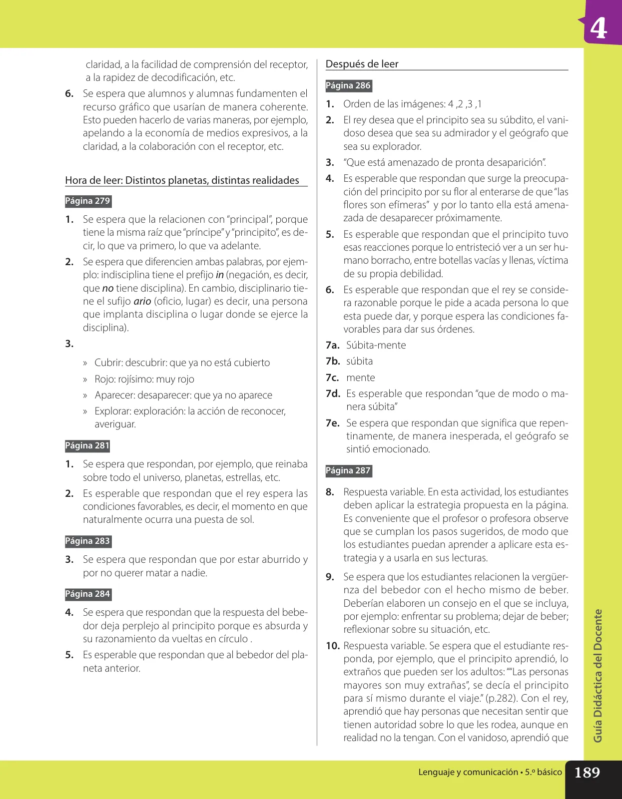Miniatura página 174 de Lenguaje y Comunicación – Quinto Básico | Texto del Estudiante MINEDUC – Descargar PDF · 2024