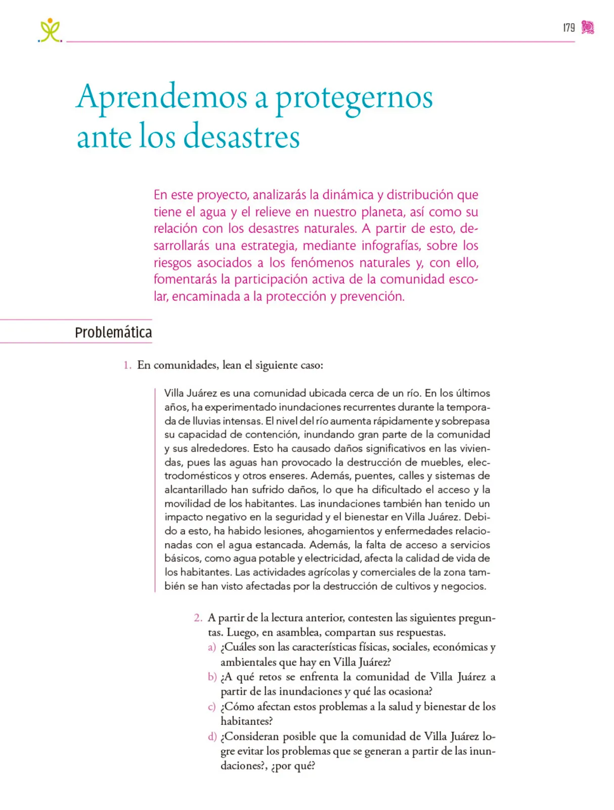 Miniatura página 180 de Colección Ximhai. Nuestro libro de proyectos.   Libro de Educación Secundaria Grado 1°  Ciclo Escolar 2025 - 2026