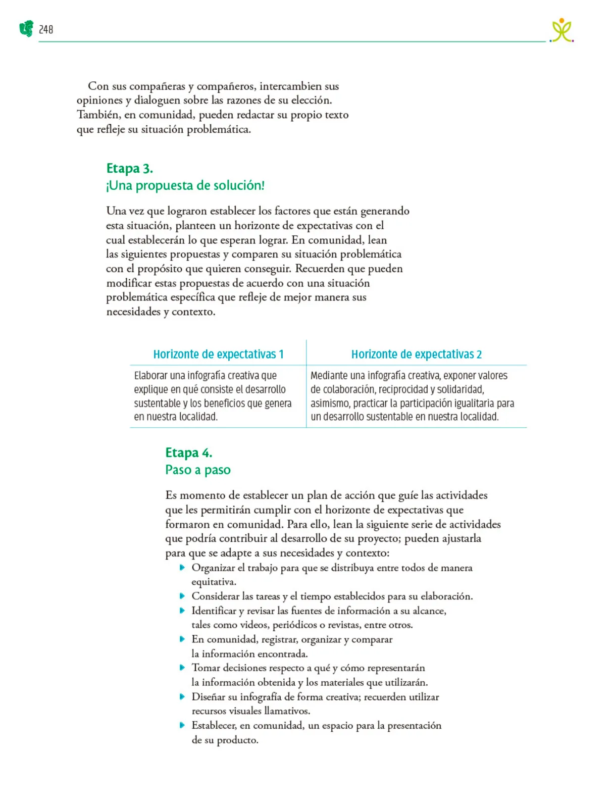 Miniatura página 249 de Colección Nanahuatzin. Nuestro libro de Proyectos. Tomo I.   Libro de Educación Telesecundaria Grado 3°  Ciclo Escolar 2025 - 2026