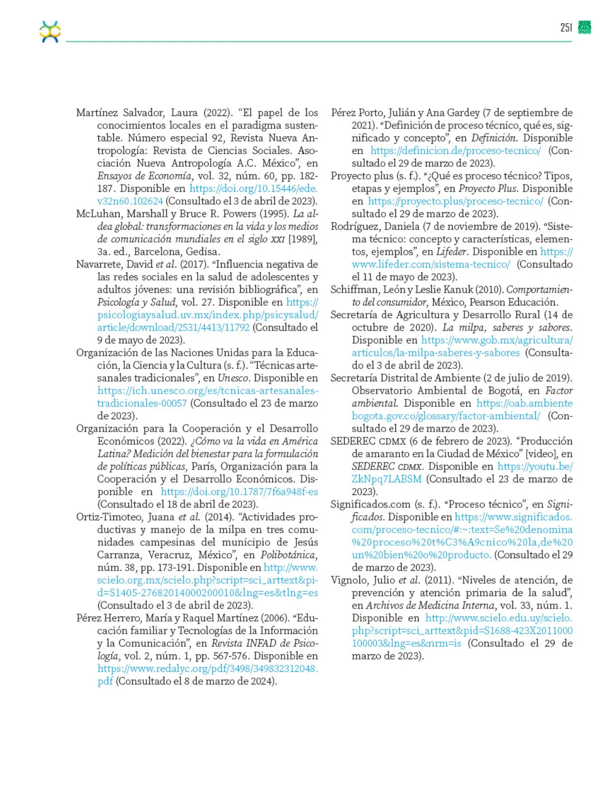 Miniatura página 252 de Colección Sk´asolil. De lo humano y lo comunitario.   Libro de Educación Telesecundaria Grado 2°  Ciclo Escolar 2025 - 2026