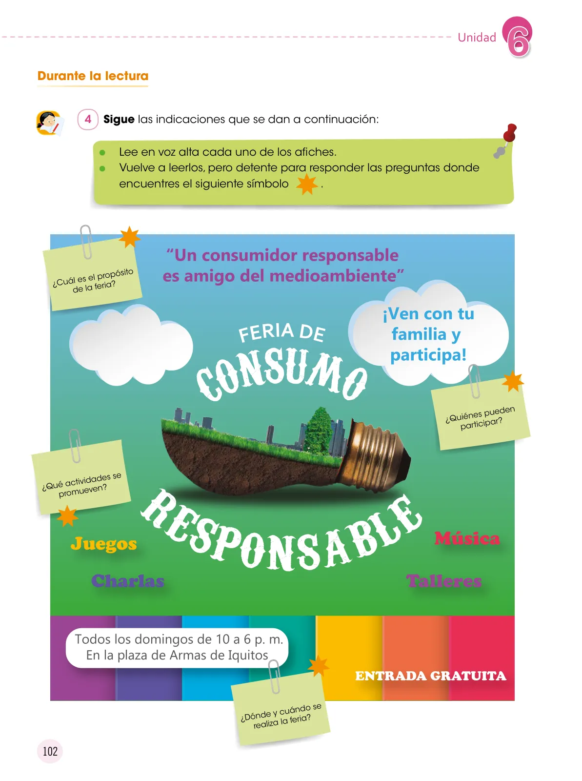 Miniatura página 103 de Comunicación 5 : cuaderno de trabajo para quinto grado de Educación Primaria 2019 · 2019