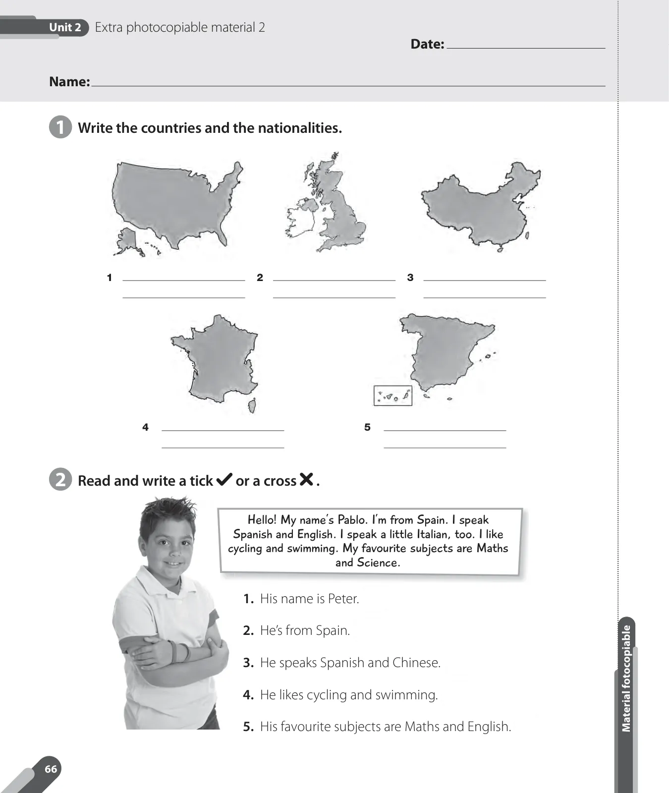 Página 68 de Inglés – Cuarto Básico | Texto del Estudiante MINEDUC – Descargar PDF · 2024