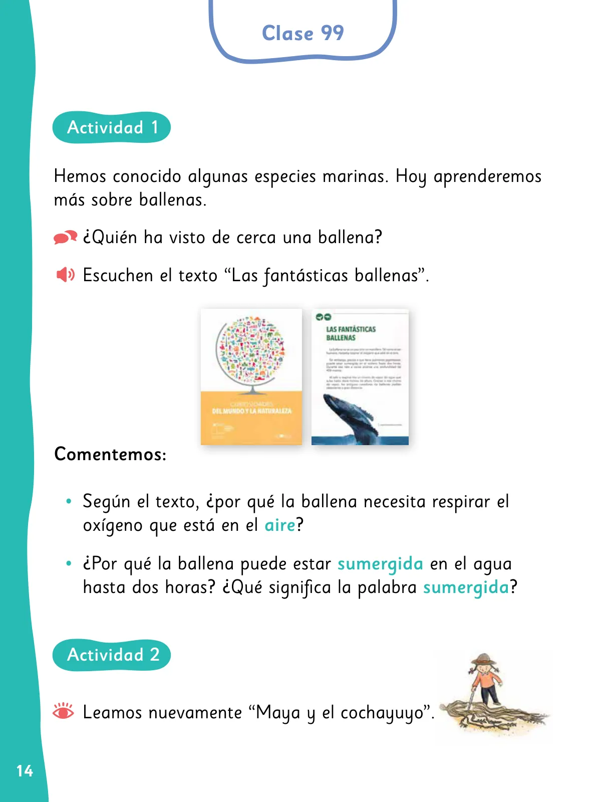 Página 17 de Lenguaje y Comunicación – Primero Básico | Texto del Estudiante MINEDUC – Descargar PDF · 2024
