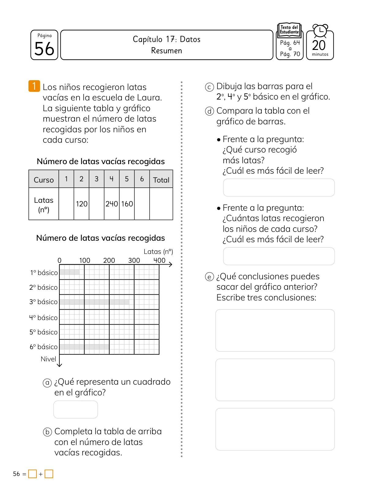 Página 58 de Sumo Primero – Cuarto Básico | Texto del Estudiante MINEDUC – Descargar PDF · 2024