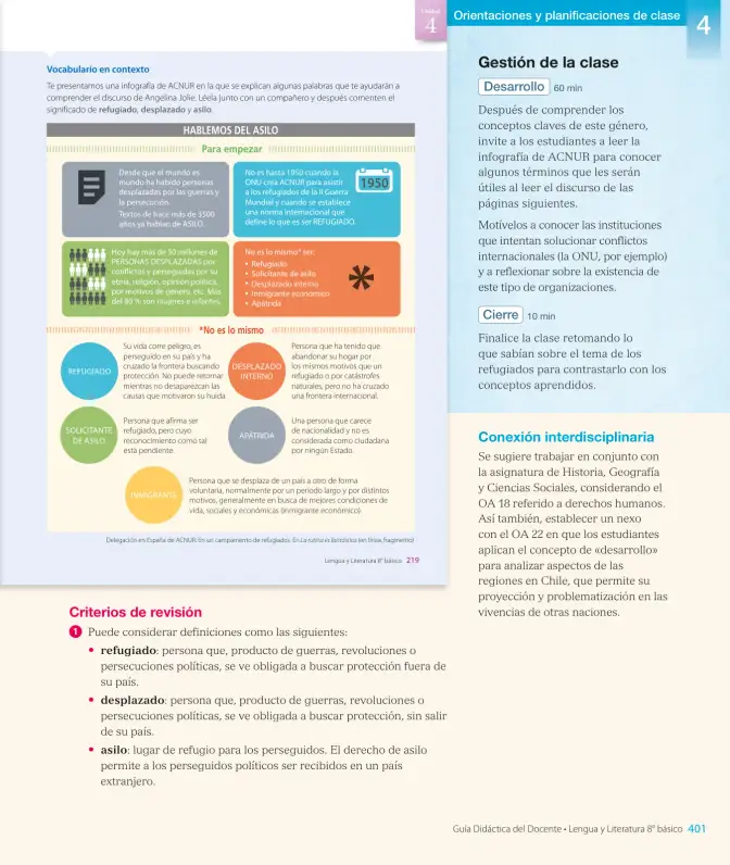 Página 173 de Lengua y Literatura – Octavo Básico | Texto del Estudiante MINEDUC – Descargar PDF · 2024