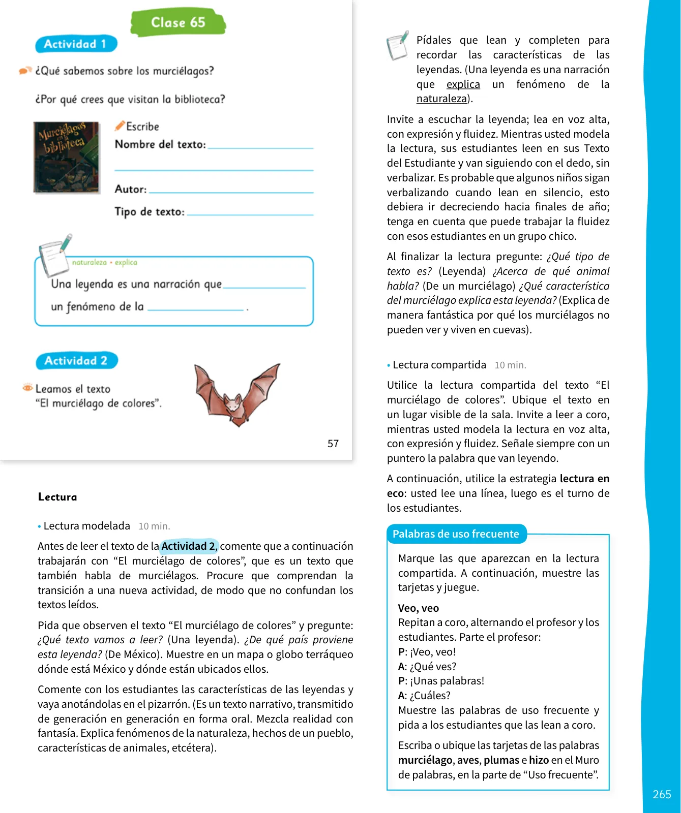 Página 266 de Lenguaje y Comunicación – Segundo Básico – Texto del Estudiante MINEDUC – Descargar PDF · 2024