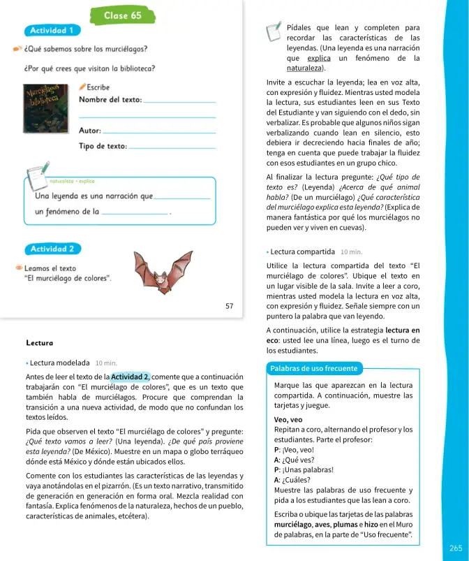 Página 266 de Lenguaje y Comunicación – Segundo Básico – Texto del Estudiante MINEDUC – Descargar PDF · 2024