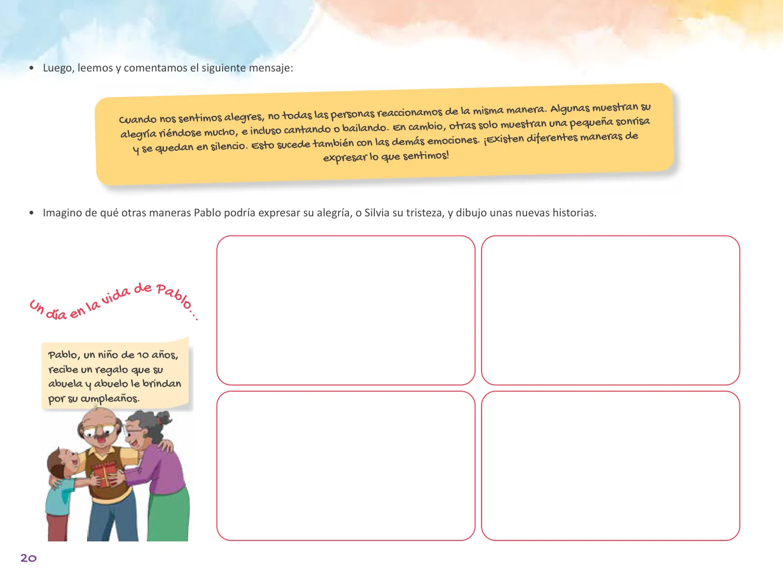 Miniatura página 22 de Cuadernillo de Tutoría 4 : cuarto grado de Educación Primaria · 2021