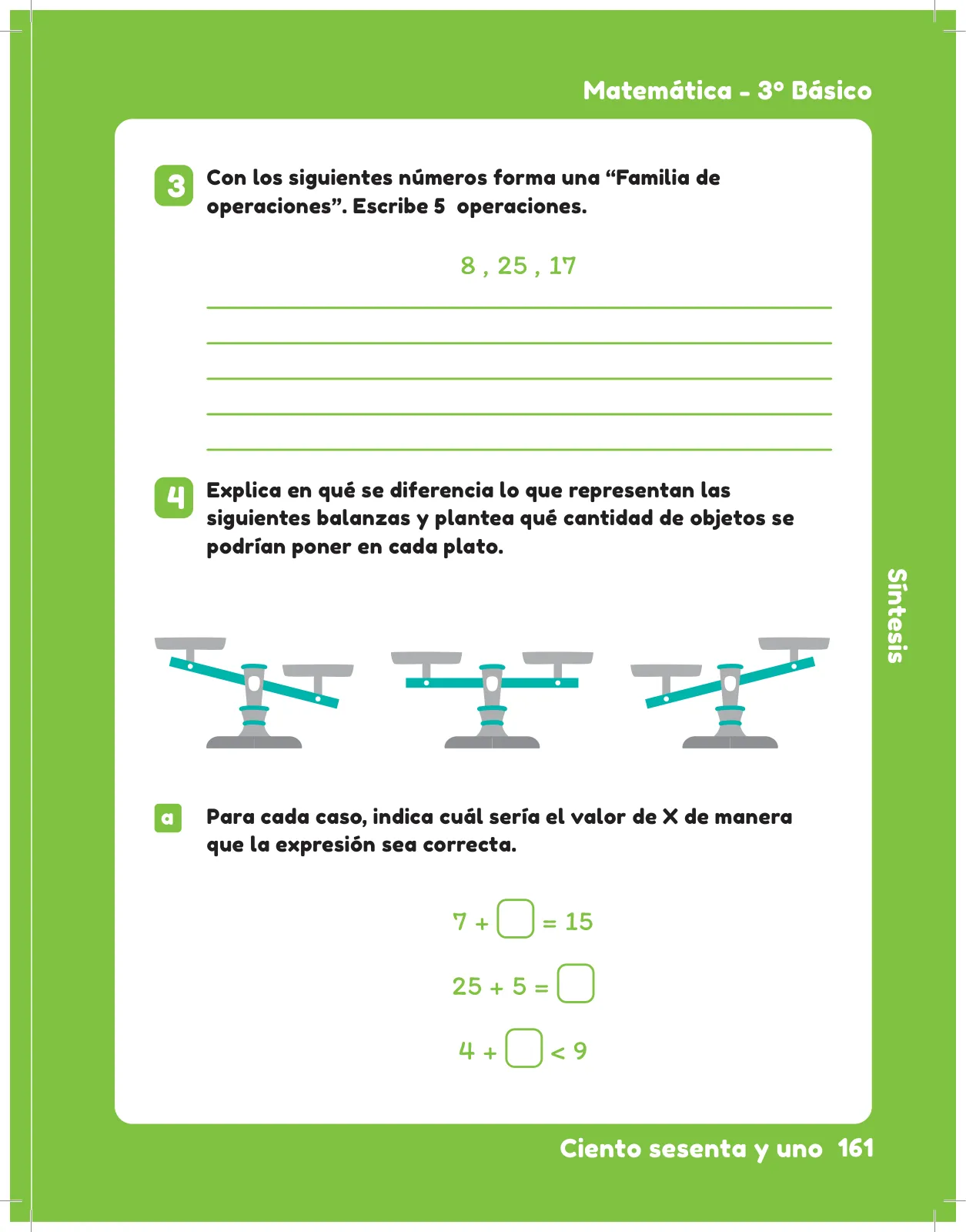 Página 163 de Sumo Primero – Tercero Básico | Texto del Estudiante MINEDUC – Descargar PDF · 2024
