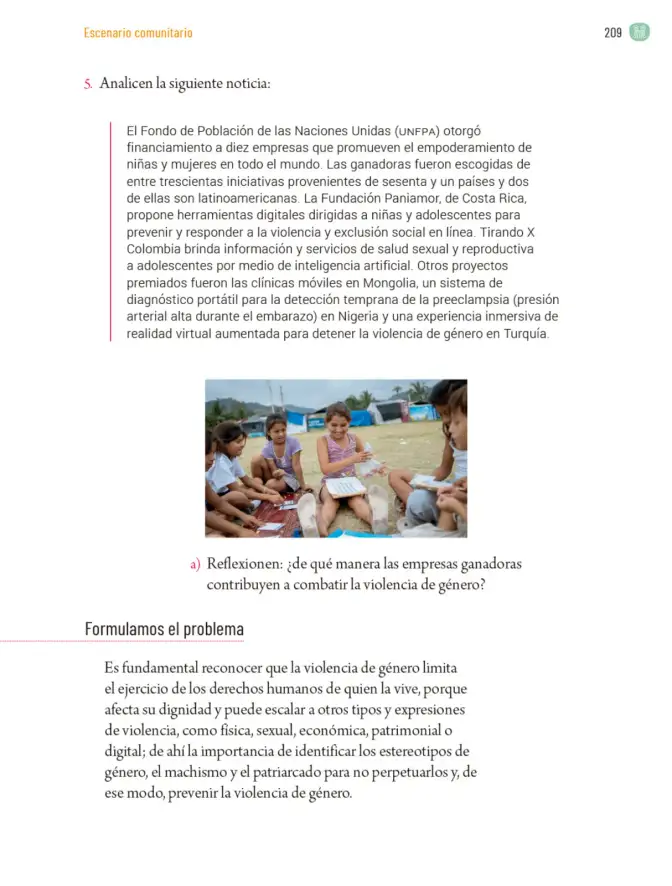 Página 212 de Proyectos Comunitarios. Libro de Educación Primaria Grado 5° Ciclo Escolar 2025 - 2026