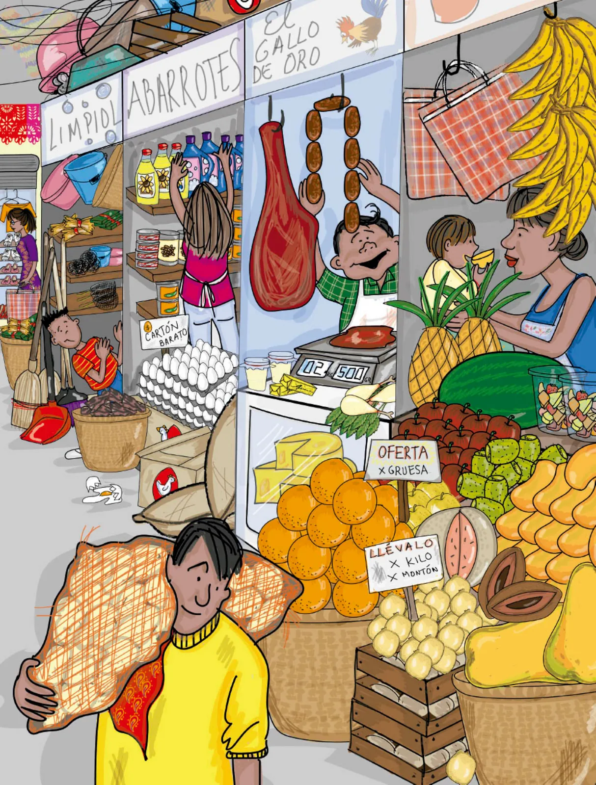 Página 196 de Proyectos Comunitarios. Libro de Educación Primaria Grado 1° Ciclo Escolar 2025 - 2026
