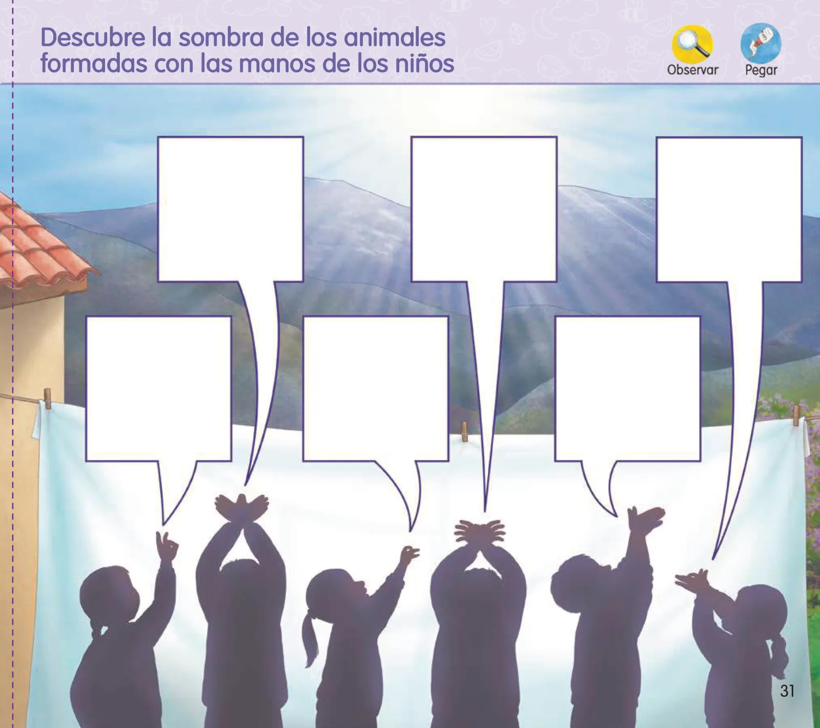 Página 33 de Crea, resuelve y aprende. Material impreso para niñas y niños de 5 años · 2024