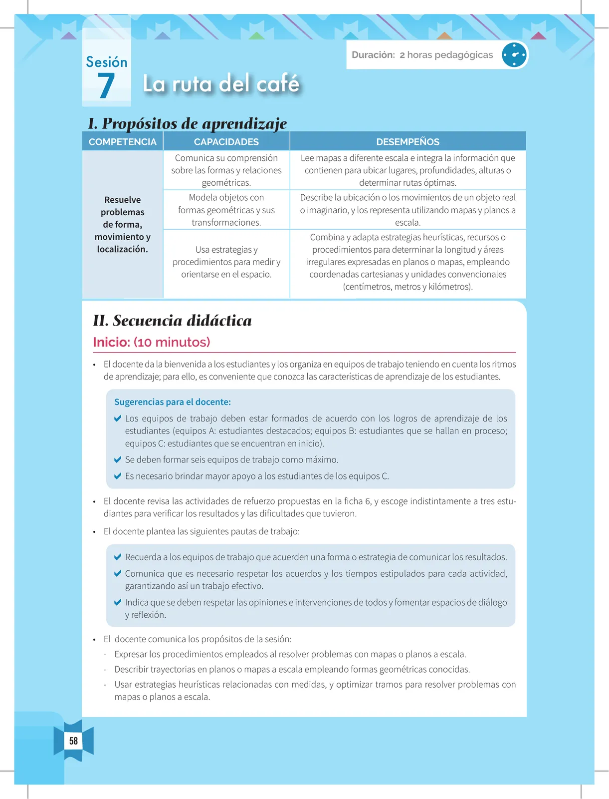 Miniatura página 60 de Resolvamos problemas 5 : manual para el docente 2018 · 2018