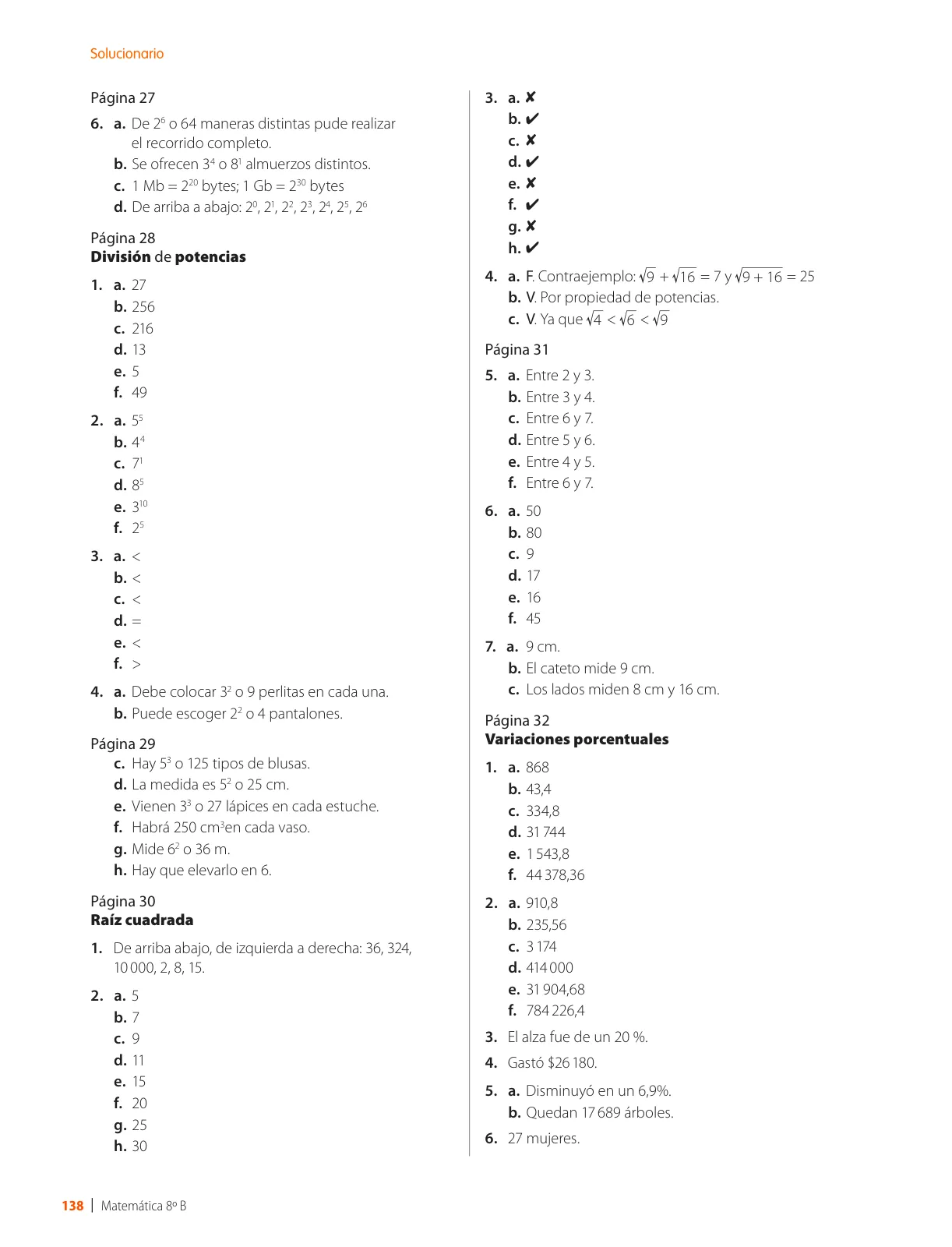 Página 140 de Matemática – Octavo Básico | Texto del Estudiante MINEDUC – Descargar PDF · 2024