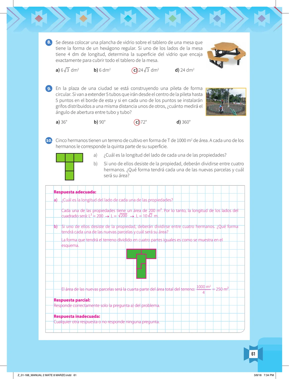 Miniatura página 63 de Resolvamos problemas 2 : manual para el docente 2018 · 2018