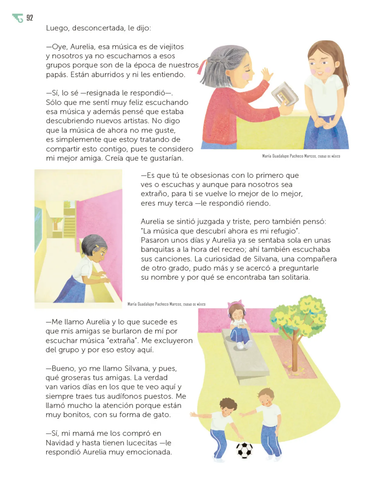Página 93 de Múltiples lenguajes. Libro de Educación Primaria Grado 5° Ciclo Escolar 2025 - 2026