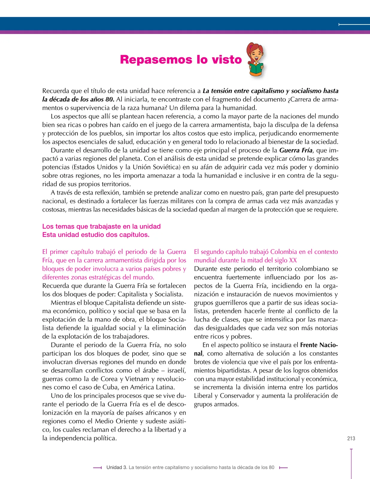 Página 213 de Ciencias Sociales 9° · Secundaria Activa