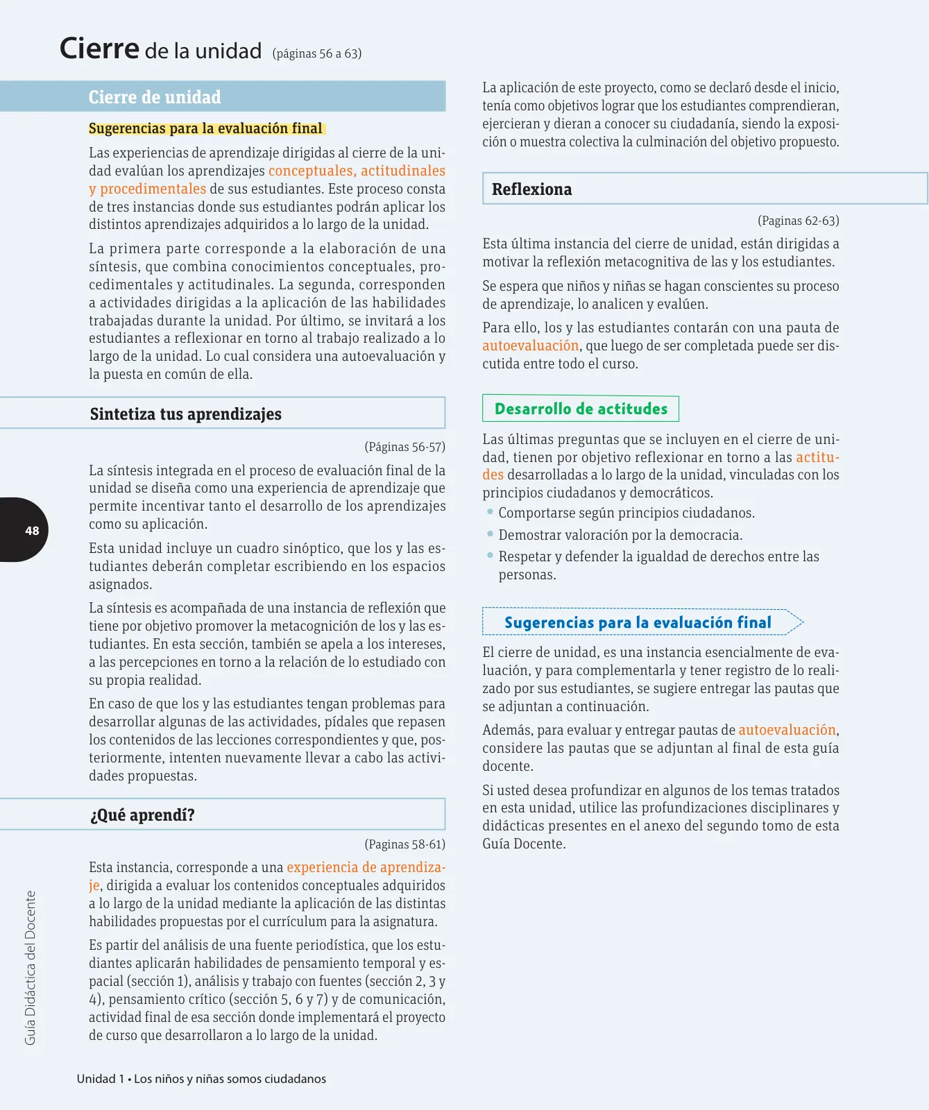 Página 65 de Ciencias Naturales – Cuarto Básico | Texto del Estudiante MINEDUC – Descargar PDF · 2024