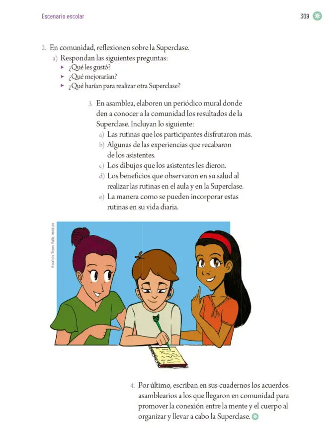 Página 312 de Proyectos Escolares. Libro de Educación Primaria Grado 6° Ciclo Escolar 2025 - 2026